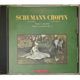 Cd Robert Schumann Frederico Chopin Piano 